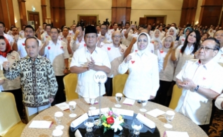 Prabowo-Hatta Didukung Mayoritas Anggota Fraksi Demokrat di DPR periode 2009-2014
